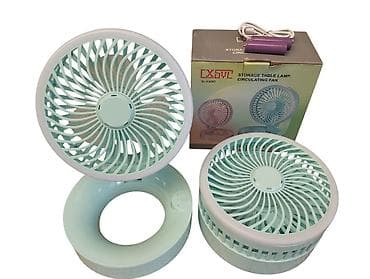 ventil: LED işıqlı masaüstü sərinkeş CXSYL SL-F6001 20sm . ❄️ Sərinlik artıq — 7