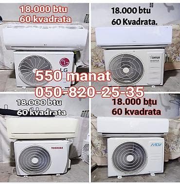 Kondisioner alırıq Tipliləri: divar, tavan, şkaf dollap ücün — 2