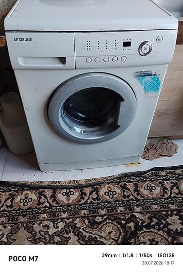 pc 1 tb: Paltaryuyan maşın Samsung, 6 kq, İşlənmiş, Avtomat, Qurutma var — 1