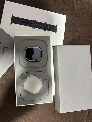 apple watch usb: Apple Watch Ultra (49 mm) – titan korpus, safir kristal şüşə, keramika — 3