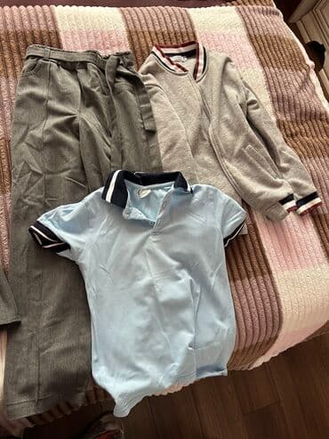 Məktəb desti 9 yaş pencek kofta şalvar yubka