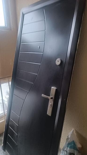 dəmir gapı: Dəmir giriş qapısı – komplekt - Rəng: qara (mat) - Material — 2