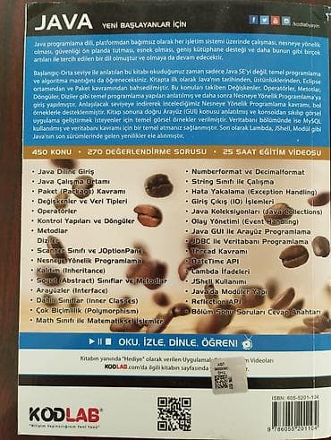 informatika 10 cu sinif: Məhsul: Kompüter proqramlaşdırma dili “JAVA I7 – Yeni Başlayanlar — 2