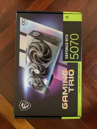 Оперативная память (RAM): Видеокарта MSI GeForce RTX 5070, 12 ГБ — 1