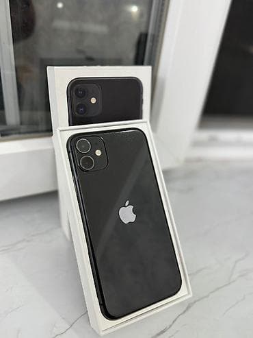 IPhone 11, 128 GB, Qara, Face ID — 1