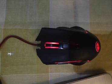 printer satilir: Gaming siçanı – USB ilə qoşulan, LED işıqli Redragon Griffin RGB oyun — 4