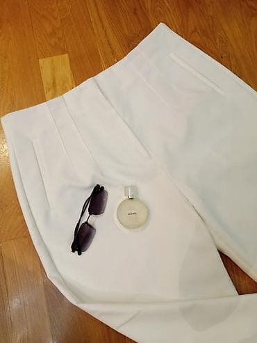zara bot: Şalvar, Zara, 2XL, rəng - Ağ — 3