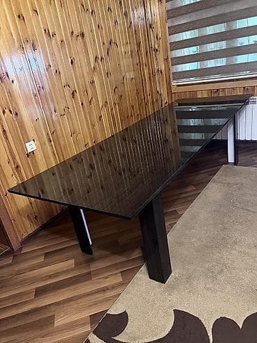 ofis mebeli ikinci el: Qonaq masası, İşlənmiş, Açılmayan, MDF, Kvadrat masa — 1