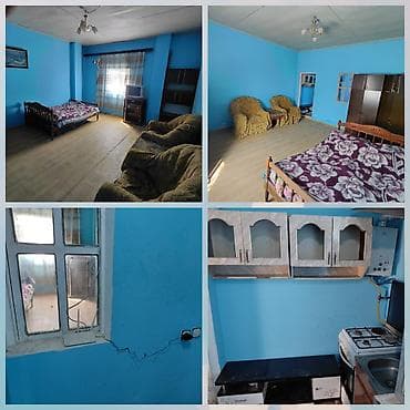 berde kiraye evler: Sumqayitda addelni 1 otaqli esyali ev kiraye verilir.Soyuducu — 1