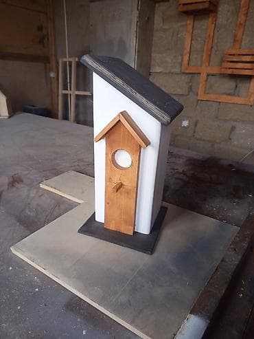 Məhsul: Ağacdan hazırlanmış quş evi Təsvir: - Təbii ağac at lalafo.az Məhsul: Ağacdan hazırlanmış quş evi Təsvir: - Təbii ağac