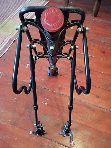 Kompressorlar: Velosiped üçün arxa baqaj və uşaq oturacağı dayağı - Oturacaq — 3