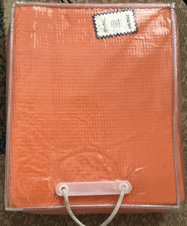 taxt ortuyu: Yataq üçün Yeni rəng - Narıncı Yataq örtüyü, Ödənişli çatdırılma — 2