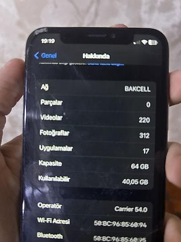 iphone x 2 ci el: IPhone X, 64 GB — 4