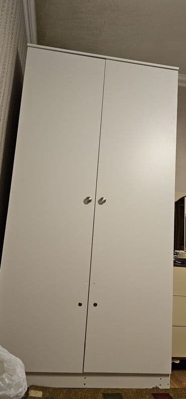 Açılan, 2 qapılı Düz dolab, Qarderob, paltar dolabı