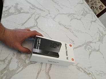 xiaomi note 10 lite: Redmi Note 14, 128 GB, rəng - Mavi, Barmaq izi — 9