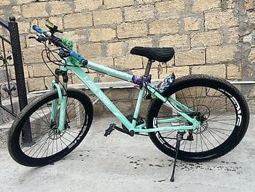 bakida velosiped satisi: Lada Sport dağ velosipedi - Rəng: açıq firuzə - Çərçivə: Lada Sport — 3