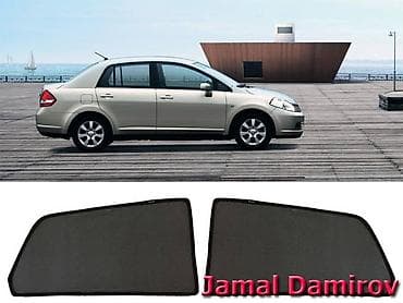 Nissan Tiida 2004 üçün yan pərdələr 🚙🚒 Ünvana və Bölgələrə ödənişli — 1