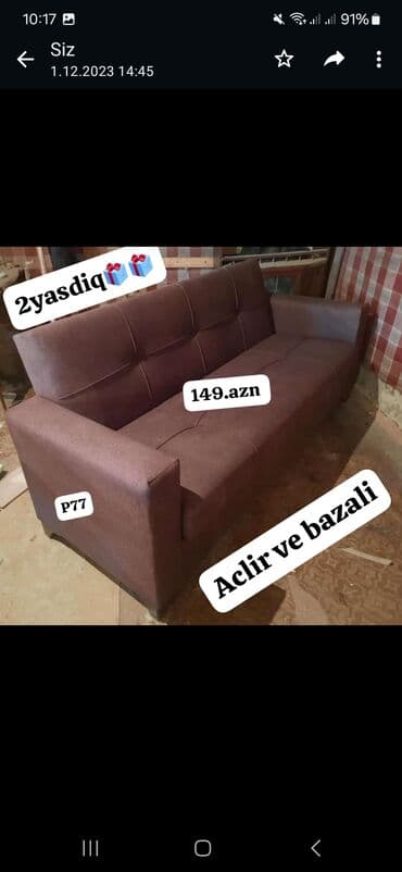 кресло кровать в баку цены: Divan, Parça, Bazalı, Kitab — 6