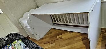 usaq oyuncaqlari instagram: Işlənmiş uşaq yataqı ortopedik matras,tumba,stol üstündə dest halında — 3