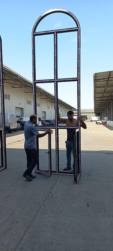 plasik qapı: Şəbəkəli plastik və alüminium qapı-pəncərə istehsalı və quraşdırılması — 4