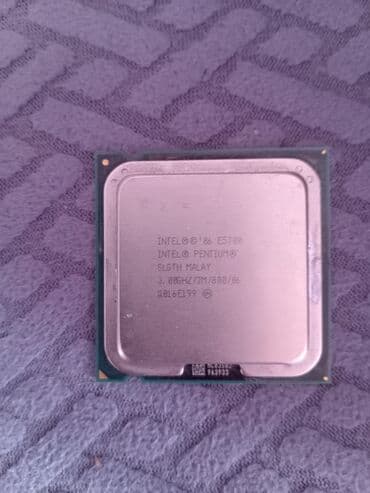 Настольные ПК и рабочие станции: Процессор Intel Pentium E5700, 3-4 ГГц, 6 ядер, Б/у — 1