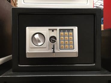 pul yigmaq ucun qutu: Seyf(kassa) ölçüleri25,25,35sm açarile ve kod ile isleyiriçine senet — 1