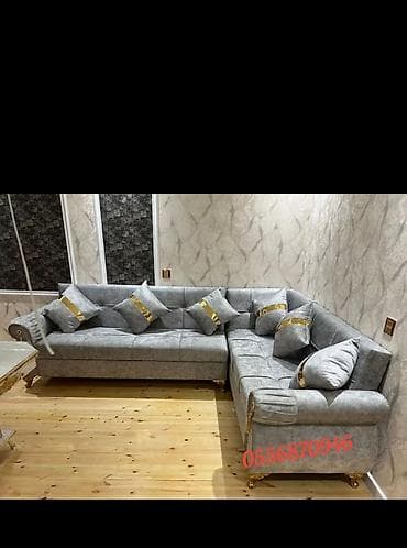 divan amerikanka: Künc divan, Yeni, Açılmayan, Bazasız, Parça, Şəhərdaxili pulsuz çatdırılma — 8