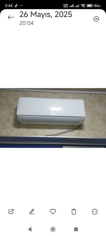 Kondisioner AUX, İşlənmiş, 40-45 kv. m, Split sistem, Kredit yoxdur