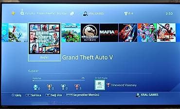 playstation 5 irşad: PS4 500gb az işlənmiş, zavod plombu üzərində, 2 pult, yaddaşında — 5