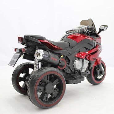 ucuz uşaq maşınları: Fərdi idarəetmə imkanı Komfortlu oturacaq sistemi Rəng: Qırmızı — 3