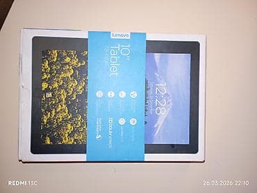 novomin tablet: Lenovo Tab 10 TB-X103F planşet - Ekran: 10.1" IPS, 1280×800 HD - Səs — 4