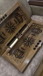 nerd daslari: Əl işı taxta nərd taxtaları - Material: keyfiyyətli bərk ağac (tam — 1