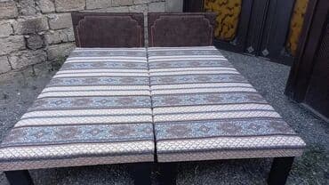 все для сада и огорода в баку: Təzə çarpayılar 1 nəfərlik çarpayılar 60 manat. 2 nəfərlik taxt 110 — 10