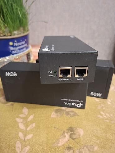 TP-Link TL-POE170S PoE++ Injector – 60W Xüsusiyyətlər: - Standart