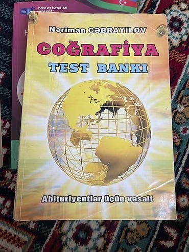 Məhsul: “Coğrafiya Test Bankı – Abituriyentlər blok üçün vəsait”