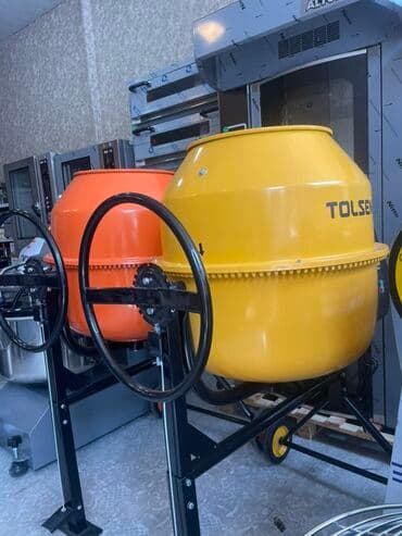 купить бетономешалку бу: 200 LT 850 azn (0/ faz) 400 LT 3200 azn (3faz). Fərqli rənglərdə — 4