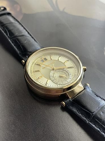 qizil aliram: İşlənmiş, Qol saatı, Michael Kors, rəng - Qızılı — 3