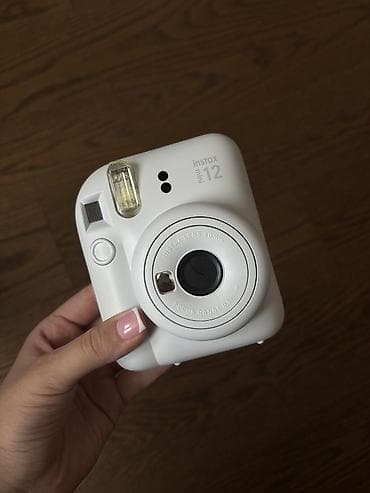 mini proyektorlar: Fujifilm Instax Mini 12 instant fotoaparat – ağ rəng. Xüsusiyyətlər — 1