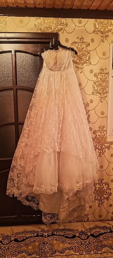 toy don: Gəlinlik donu. Bir dəfə Işlənilib quru təmizləməyə verilməlidir heç — 3