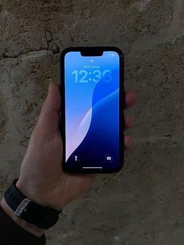 apple mouse: IPhone 13 Pro Max, 128 GB, Sierra Blue, Qırıq, Face ID, Sənədlərlə — 2