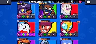 random hesab az: Brawl Stars hesabı – “BABA PURO” - Kupa Yolu: 56.305 (ən yüksək — 6