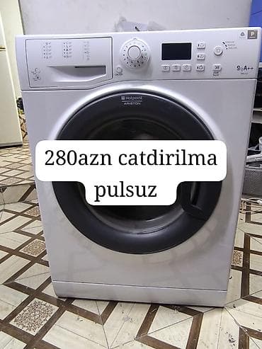 Hotpoint Ariston paltaryuyan maşın - Ön yükləməli model - Yükləmə — 1