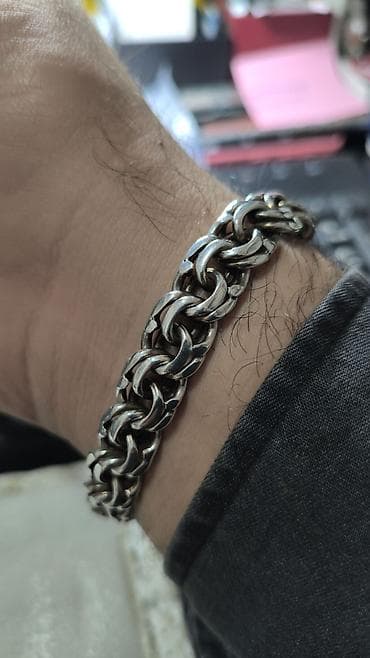 adli qolbaqlar: Bilərzik, Bvlgari, Gümüş, 48 g — 2
