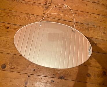 oval xalca: Güzgü Divar üçün, Oval, Dekorativ, Naxışlı — 2