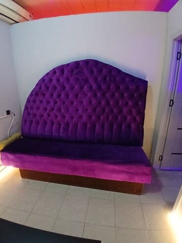 metbex kunc divanları: Künc divan, İşlənmiş, Açılmayan, Bazasız, Vеlur parça — 1