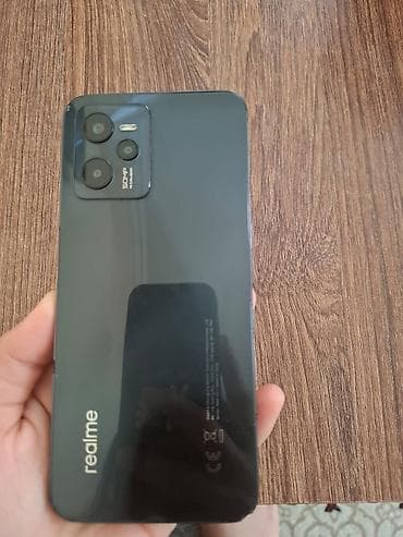 pubg mobile aksesuar: Realme C35, 128 GB, rəng - Qara, Barmaq izi — 1