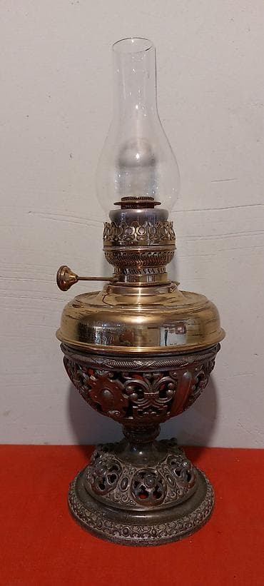 antik samovar aliram: Antik neft lampaları, 19-cu əsrin sonları almaniya istehdalı — 4