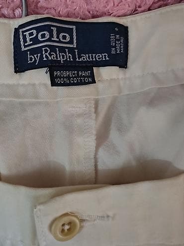 klasik şalvar: Kişi şalvarları – 100% pambıq, klassik chinos stili - Material: 100% — 4