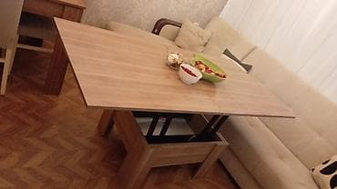 acılan divan: Divan acilan ve bazali + masa Cemi 220 azn.Divanin orta hissesinde — 4
