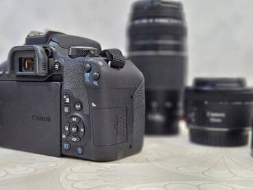 зеркальный фотоаппарат canon eos 70d body: 24,2 MP APS-C Sensor 45 Dual Pixel CMOS AF Wi-Fi, NFC Optik vizör Full — 5